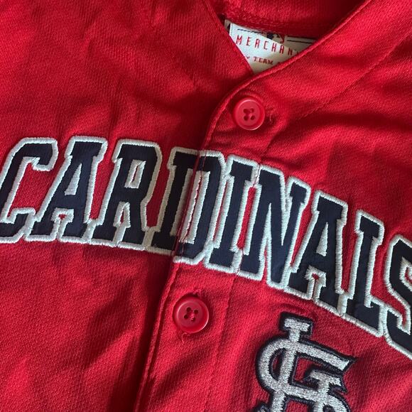 St. Louis Cardinals Jersey - Size 12 Months - Red - Picture 3 of 6